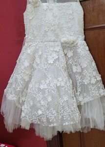 Elegant Floral Girls Dress