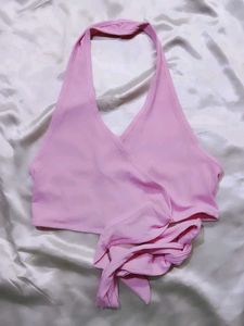 Pink Halter Top