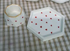 Heart Planter with Tray