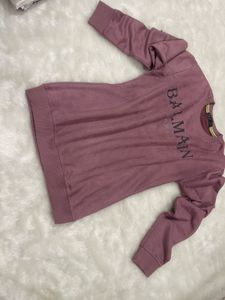 Balmain Paris Sweatshirt Dress
