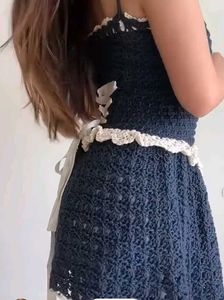 Crochet Mini Dress