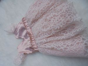 Cute Pink Lace Baby Dress