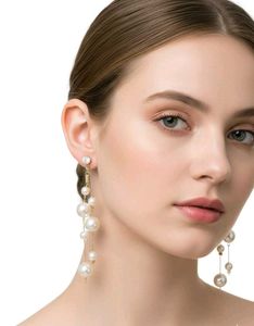 Elegant Pearl Drop Earrings