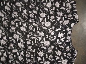 Floral Print Tunic Top