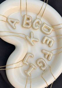 Sparkling Initial Pendant Necklace
