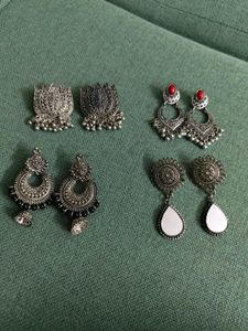 Earrings - Four Pairs