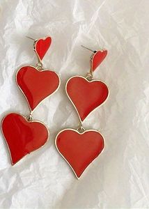 Korean Heart Earrings