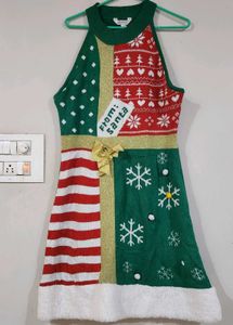 Sexy Knitted Christmas Dress
