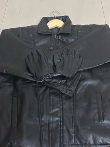 Teal Leather Jacket