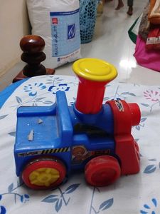 Toy Train. Giggles Brand. Quality Plastic.