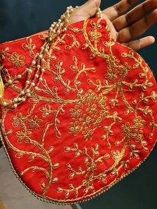 Red Potli BAG On SALE
