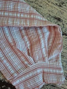 Striped Blouse with Embroidered Detail