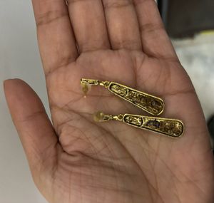 Earrings (Black &amp; Golden Colour)