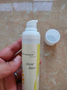 Unsweetened Beauty Clear Days Sunscreen For All Skin Types SPF50 PA++++