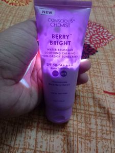 Conscious Chemist Berry Bright Sunscreen