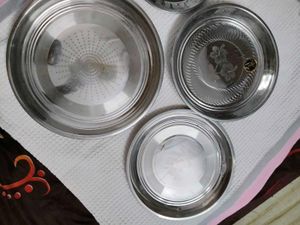 Steel 4 Plates Different Sizes