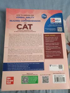 CAT Verbal Ability &amp; Reading Comprehension Book