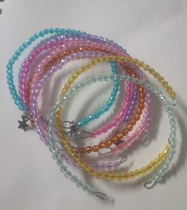 Stack Of 8 Pastel Beaded Bracelets 🧸✨