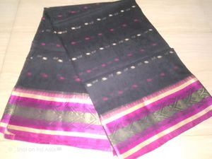 Black Kadambari Saree