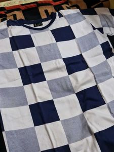 Checkered Pattern T-Shirt