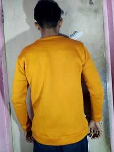 Boss Yellow Sweatshirt