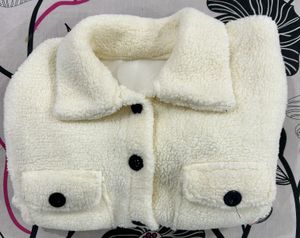 White Crop Top Jacket