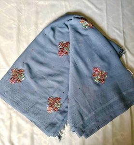 Elegant Embroidered Saree