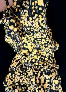 Floral Print Dress 💛 🌼