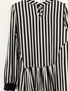 Striped Long Sleeve Dress