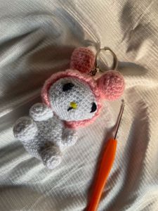 Crochet keychain