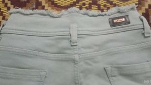 Light Wash Denim Shorts