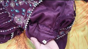 Elegant Purple nayra set