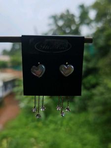 Heart Drop Earrings