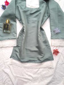 Corset Back Kurti 🤍