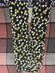 Patterned Casual Pants