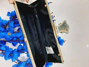Vintage Gold Clutch
