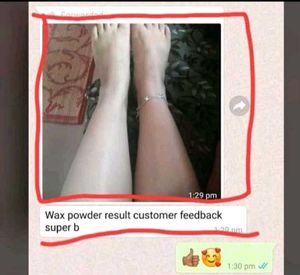 Wax powder