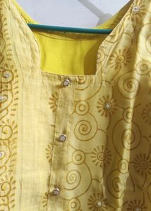 Lemon Yellow Kurti