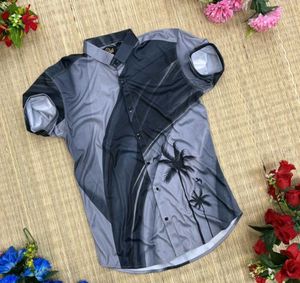 Stylish Palm Print Shirt