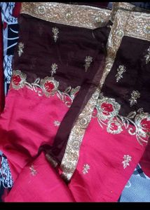 Combo Of 2 Full Embroidery Heavy Sarees