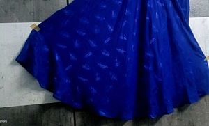 Blue Anarkali Salwar Suit