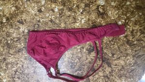 Burgundy Bra