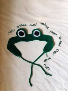 Crochet Frog Hat🐸
