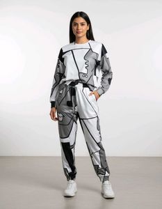 Abstract Print Co-ord Set