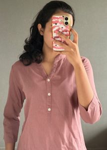 Mauve Kurti Top
