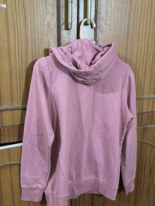 Pink Zip-Up Hoodie