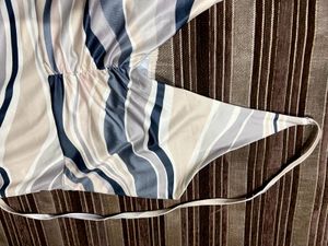 URBANIC Swirl Print Backless Dress