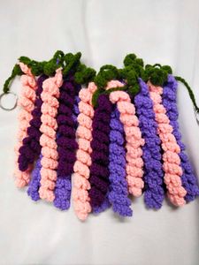 Crochet Lavender Garland