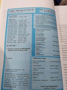 Ncert Mathematics Class 12,vol 2