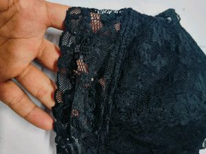 No Boundaries Womens Bralette Size Large Black